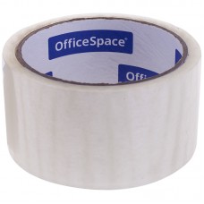Клейкая лента упаковочная OfficeSpace, 48мм*40м, 38мкм, ШК, КЛ_4217