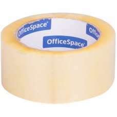 Клейкая лента упаковочная OfficeSpace, 48мм*100м, 45мкм, ШК, КЛ_6964