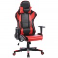 Кресло игровое Helmi HL-G01 "Victory", искусственная кожа, черная/красная, 2 подушки, 279715