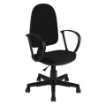 Кресло оператора Helmi HL-M30 "Престиж", ткань черная, 342087