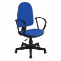 Кресло оператора Helmi HL-M30 "Престиж", ткань синяя В10, 342085