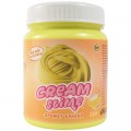 Слайм Cream-Slime, желтый, с ароматом банана, 250г, SF02-B