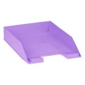 Лоток для бумаг горизонтальный СТАММ "Фаворит", фиолетовый, ЛТГ-31281