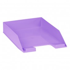 Лоток для бумаг горизонтальный СТАММ "Фаворит", фиолетовый, ЛТГ-31281