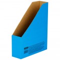 Накопитель-лоток архивный из микрогофрокартона OfficeSpace, 75мм, синий, до 700л., 225417