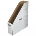 Накопитель-лоток архивный из микрогофрокартона OfficeSpace "Standard" плотный, 75мм, белый, 700л., 264828