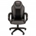 Кресло компьютерное BRABIX "Tanto GM-171", TW/экокожа, черное/серое, 532574, 7083502