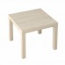 Стол журнальный "Лайк" аналог IKEA (ш550*г550*в440 мм), дуб светлый, ш/к 07087
