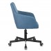 Кресло CH-380M, пятилучие металлическое, ткань, серо-голубое, 1430562