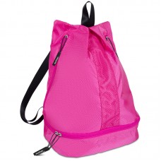 Мешок-сумка 1 отделение Berlingo "Classic pink", 39*28*19см, 1 карман, отделение для обуви, MS1051