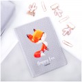 Обложка для паспорта MESHU "Happy Fox", ПВХ, 2 кармана, MS_34135