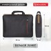 Сумка-портфель BRAUBERG "Office" с отделением для ноутбука 17,3", черная, 44х34х6 см, 270826