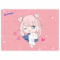 Настольное покрытие ЮНЛАНДИЯ, А4+, пластик, 33x23 см, "Anime pals", 272371