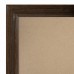 Рамка деревянная 40х50 см с акриловым стеклом, небьющаяся, багет 17 мм, мокко, STAFF "Carven", 391222