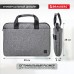 Сумка-портфель BRAUBERG "Ultra" с отделением для ноутбука 15,6", темно-серая, 28х39х3 см, 270834