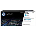 Картридж лазерный HP (W2121X) 212X для Color LaserJet M554/M555, голубой, оригинальный, ресурс 10 000 страниц