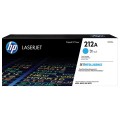 Картридж лазерный HP (W2121A) 212A для Color LaserJet M554/M555, голубой, оригинальный, ресурс 4500 страниц