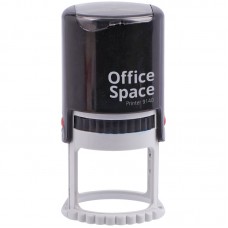 Оснастка для печати OfficeSpace, Ø40мм, пластмассовая, с крышкой