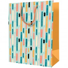 Пакет подарочный 18*23*10см ArtSpace "Trendy stripes", ламинированный