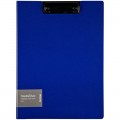 Папка-планшет с зажимом Berlingo "Steel&Style" А4, пластик (полифом), синяя, PPf_93002