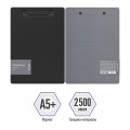 Доска-планшет с зажимом Berlingo "Steel&Style" А5+, 2500мкм, пластик (полифом), серебристый металлик, PPf_94112