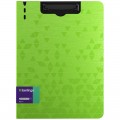 Папка-планшет с зажимом Berlingo "Neon" А4, пластик (полифом), 1800мкм, зеленый неон, PPf_93302