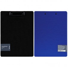 Доска-планшет с зажимом Berlingo "Steel&Style" A4, пластик (полифом), синий, 2500 мкм, PPf_93012