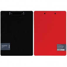 Доска-планшет с зажимом Berlingo "Steel&Style" A4, пластик (полифом), красный, 2500 мкм, PPf_93013