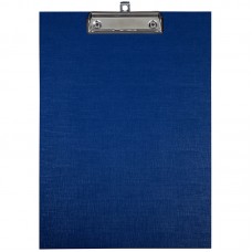 Доска-планшет с зажимом OfficeSpace А4, бумвинил, синий, 276561
