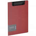 Папка-планшет с зажимом Berlingo "Steel&Style" А5+, 1800мкм, пластик (полифом), красная, PPf_94003