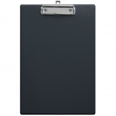 Доска-планшет с зажимом OfficeSpace А4, ПВХ, черный, ПСЗ4_68946