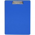Доска-планшет с зажимом OfficeSpace А4, 2000 мкм, пластик (полифом), синий, 340044