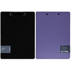 Доска-планшет с зажимом Berlingo "Instinct" А4, пластик (полифом), лаванда/черный, PPf_93213