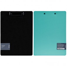 Доска-планшет с зажимом Berlingo "Instinct" А4, пластик (полифом), мятный/черный, PPf_93212