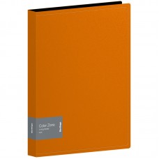 Папка на 4 кольцах Berlingo "Color Zone", 35мм, 1000мкм, оранжевая, ABp_43116
