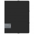 Папка на резинке Berlingo "Soft Touch" А4, 600мкм, черная, FB4_A4980