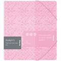 Папка для тетрадей на резинке Berlingo "Starlight S" А5+, 600мкм, розовая, с рисунком, FB5_A5901