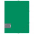Папка на резинке Berlingo "Soft Touch" А4, 600мкм, зеленая, FB4_A4983