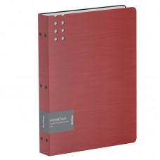 Папка с 80 вкладышами Berlingo "Steel&Style", 45мм, 1800мкм, пластик (полифом), красная