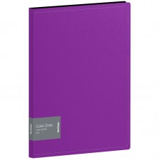 Папка с зажимом Berlingo "Color Zone", 17мм, 1000мкм, фиолетовая