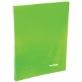 Папка с боковым металлическим прижимом Berlingo "Neon", 17мм, 0,7мм, неоновая зеленая, ACp_01802