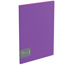 Папка с 10 вкладышами Berlingo "Fuze", 9мм, 600мкм, фиолетовая