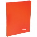 Папка с боковым металлическим прижимом Berlingo "Neon", 17мм, 0,7мм, неоновая оранжевая, ACp_01804