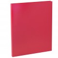 Папка с боковым металлическим прижимом OfficeSpace, 15мм, 0,5мм, красная, FC3_312