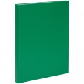 Папка с 40 вкладышами СТАММ А4, 21мм, 500мкм, пластик, зеленая