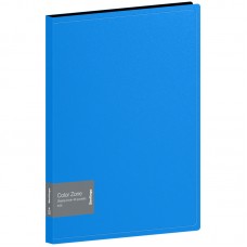 Папка с 40 вкладышами Berlingo "Color Zone", 21мм, 1000мкм, синяя