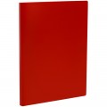 Папка с пружинным скоросшивателем СТАММ А4, 14мм, 500мкм, пластик, красная, ММ-32223