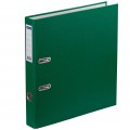 Папка-регистратор OfficeSpace, 50мм, бумвинил, с карманом на корешке, зеленая, 162571