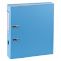 Папка-регистратор OfficeSpace, 70мм, бумвинил, с карманом на корешке, голубая, 289634