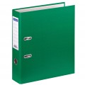 Папка-регистратор OfficeSpace, 70мм, бумвинил, с карманом на корешке, зеленая, 162577